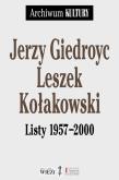 Okładka książki Listy 1957-2000