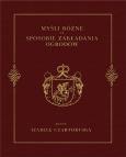 Okładka książki Myśli różne o sposobie zakładania ogrodów