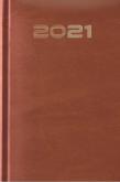 Opakowanie Terminarz 2021 A5 Standard brązowy