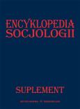 Okładka książki Encyklopedia socjologii. Suplement