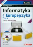 Okładka książki Informatyka Europejczyka LO 1-3 cz.2 ZR Helion