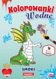 Okładka książki Kolorowanka wodna Smoki