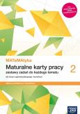 Okładka książki MATeMAtyka LO 2 ZPR Maturalne Karty Pracy NE