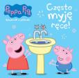 Okładka książki Peppa Pig. Książeczki z półeczki nr wyd. 64 Czesto myję rece!