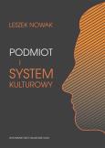 Okładka książki Podmiot i system kulturowy