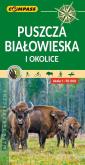 Okładka książki Puszcza Białowieska i okolice mapa turystyczna 1: 50 000