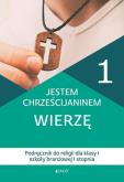 Okładka książki Religi SBR 1 Jestem chrześcijaninem podr JEDNOŚĆ