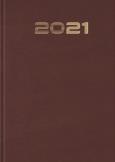 Opakowanie Terminarz 2021 B7 Mały Standard bordowy