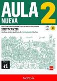 Okładka książki Aula Nueva 2 ćwiczenia LEKTORKLETT