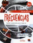 Frecuencias A2.1 Ćwiczenia Parte 1. Autor: Fernandez Francisca, Marin Emilio, Rivas Francisco. Dobreksiazki.pl Okładka książki Frecuencias A2.1 Ćwiczenia Parte 1