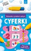 Okładka książki Malowanka z pisakiem wodnym. Cyferki