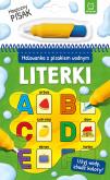 Okładka książki Malowanka z pisakiem wodnym. Literki