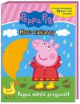 Okładka książki Peppa Pig. Moc zabawy. Peppa wśród przyjaciół.
