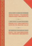 Pieśni polskie i węgierskie Ferdynanda Gregoroviusa. Autor: Ferdynand Adolf Gregorovius. Dobreksiazki.pl Okładka książki Pieśni polskie i węgierskie Ferdynanda Gregoroviusa
