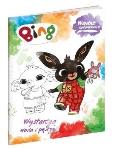Bing. Wodne kolorowanie. Autor: Anna Czerepaniak. Dobreksiazki.pl Okładka książki Bing. Wodne kolorowanie