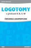 Okładka książki Logotomy z głoskami P,B,F,W
