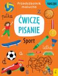 Okładka książki Przedszkolnik malucha Ćwiczę pisanie Sport