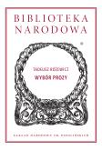 Okładka książki Wybór prozy Biblioteka Narodowa