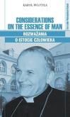 Okładka książki Considerations on the Essence of Man
