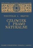 Okładka książki Człowiek i prawo naturalne