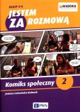 Okładka książki Jestem ZA rozmową. Klasy 4-8. Komiks społeczny