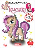 Okładka książki Kolorowanka z naklejkami. Kucyki