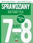 Okładka książki Matematyka. Sprawdziany dla klasy 7-8