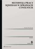 Okładka książki Metodyka pracy sędziego w sprawach cywilnych