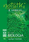 Okładka książki Notatki z Lekcji Biologii część 3 cytologia w.2011