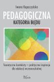 Okładka książki Pedagogiczna kategoria błędu