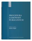 Okładka książki Procedura zamówień publicznych T. 2
