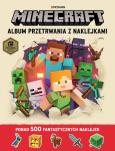Okładka książki Album przetrwania z naklejkami. Minecraft