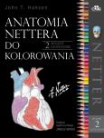 Anatomia Nettera do kolorowania. Autor: J.T.Hansen. Dobreksiazki.pl Okładka książki Anatomia Nettera do kolorowania