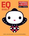 Okładka książki EQ Inteligencja emocjonalna dla 3-4 latków nowe zabawy z poradami psychologa. Książka z naklejkami.