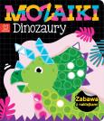 Okładka książki Mozaiki. Dinozaury. Zabawa z naklejkami
