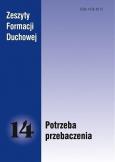 Okładka książki Zeszyty Formacji Duchowej nr 14 Potrzeba...