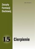 Okładka książki Zeszyty Formacji Duchowej nr 15 Cierpienie