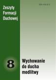 Okładka książki Zeszyty Formacji Duchowej nr 8 Wychowanie do...