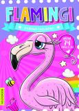 Okładka książki Flamingi. Bajkowo kolorowo