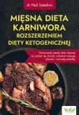 Okładka książki Mięsna dieta karniwora rozszerzeniem diety ketogenicznej.