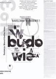 Okładka książki Warszawa w Budowie 1