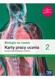 Okładka książki Biologia na czasie 2. Karty pracy ucznia dla liceum ogólnokształcącego i technikum. Zakres podstawowy