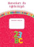 Okładka książki Elementarz dla najmłodszych