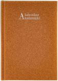 Okładka książki Kalendarz 2021/2022 akademicki A5 tygodniowy NATURA brąz