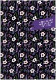 Okładka książki Kalendarz 2021/2022 akademicki A5 tygodniowy PCV bezbarwny kwiaty