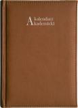 Okładka książki Kalendarz 2021/2022 akademicki A5 tygodniowy VIVELLA brąz
