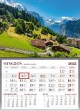 Opakowanie Kalendarz 2022 Ścienny Jednodzieny Góry