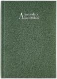Okładka książki Kalendarz akademicki 2021/2022 tygodniowy, A5TA 069 B Natura, zielony