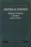Okładka książki Natura i funkcje. Człowiek pośród bytów