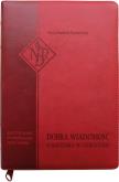 Okładka książki Nowy Testament NPD, czerwona, suwak i paginatory